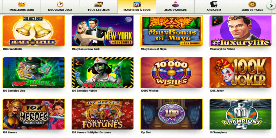 Machines a sous Ma Chance Casino Machines a Sous