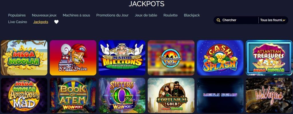 Machines à sous progressives MonteCryptos Casino Machines à sous progressives