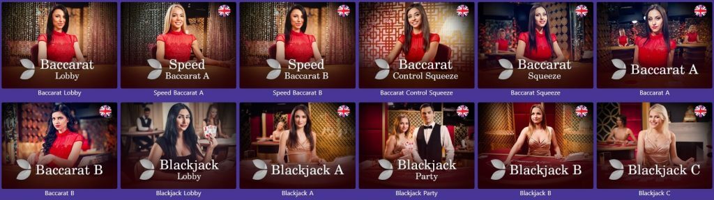 Live Casino Live Casino Purple