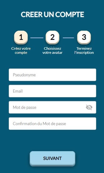 Inscription au Prince Ali Casino