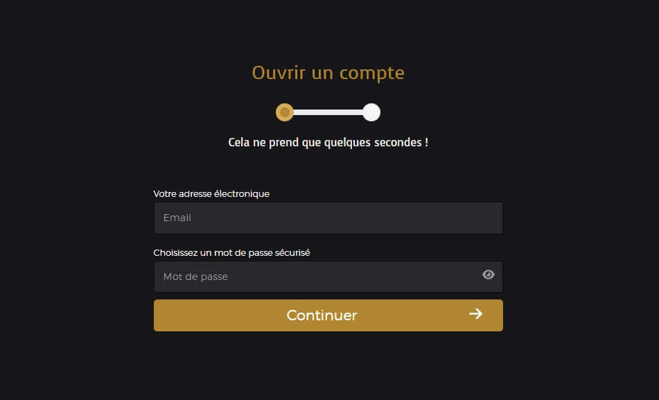 Inscription Inscription au Casino Extra