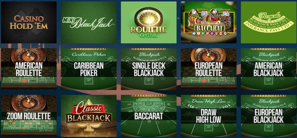 Jeux de table Prince Ali Casino Jeux de table