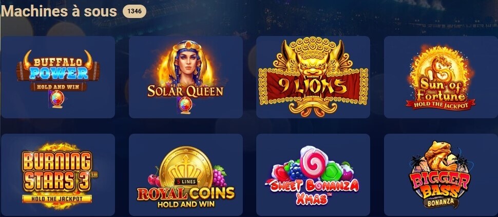 Machines a sous Vegas Plus Casino Machines a sous