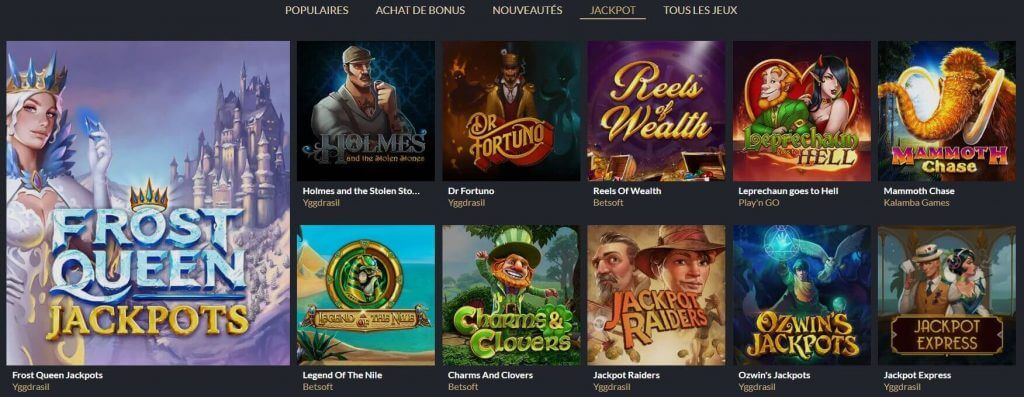 Machines à sous progressives Tortuga Casino Machines à sous progressives