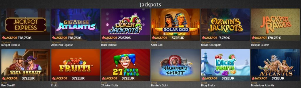 Machines à sous progressives Casino Extra Machines à sous progressives