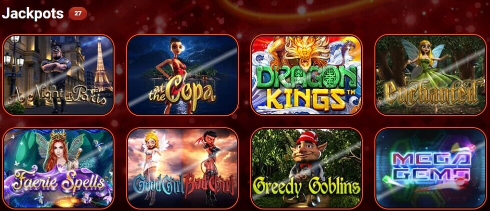 Machines à sous progressives Playzax Casino Machines à sous progressives