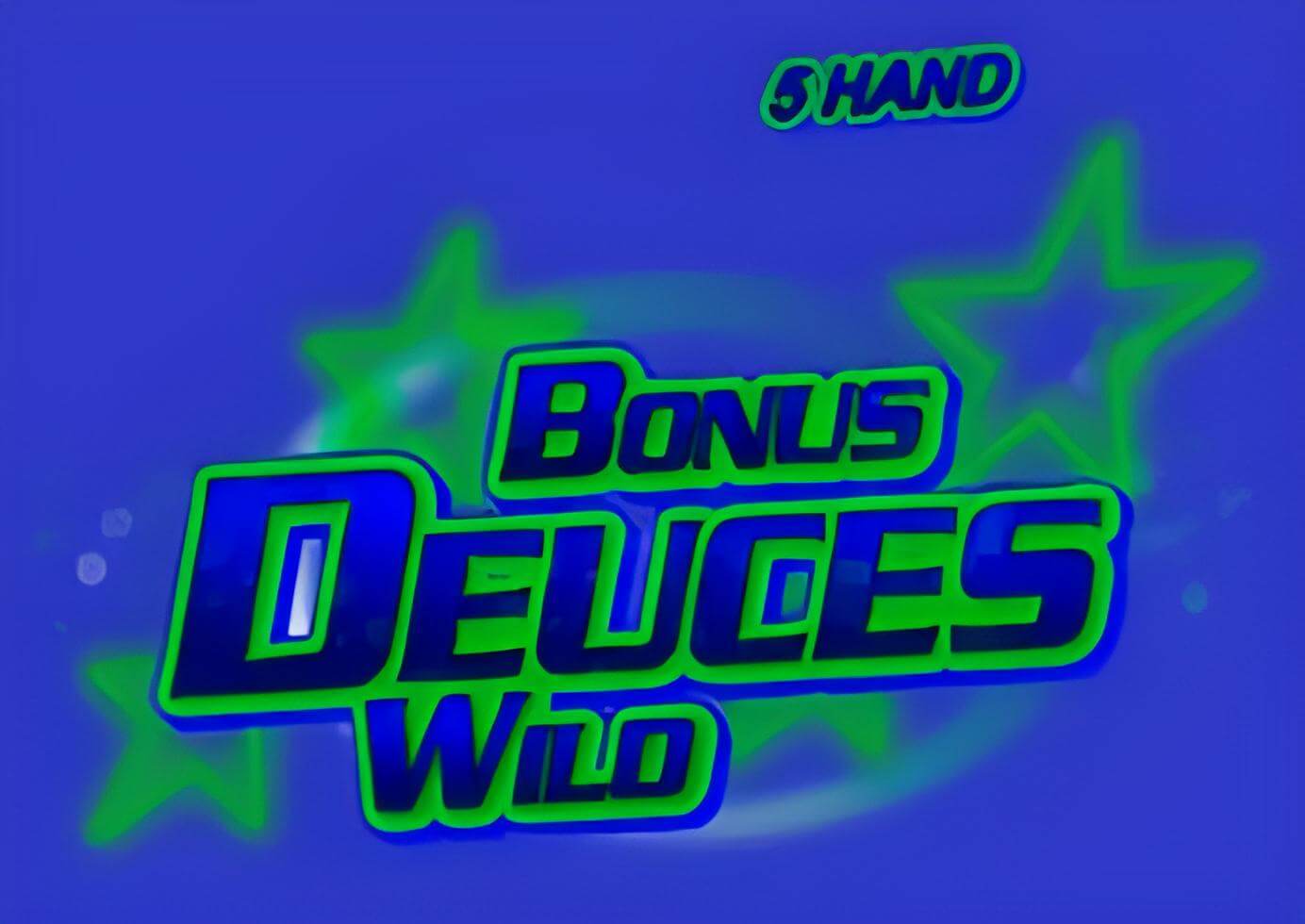 Bonus Deuces Wild Machine a sous Bonus Deuces Wild