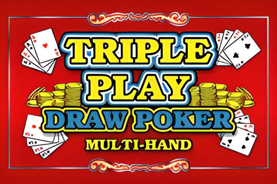 Triple Play Draw Poker Machine a sous Triple Play Draw Poker