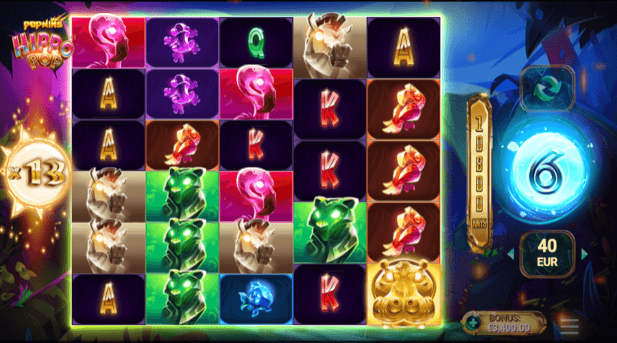 HippoPop Free Spins
