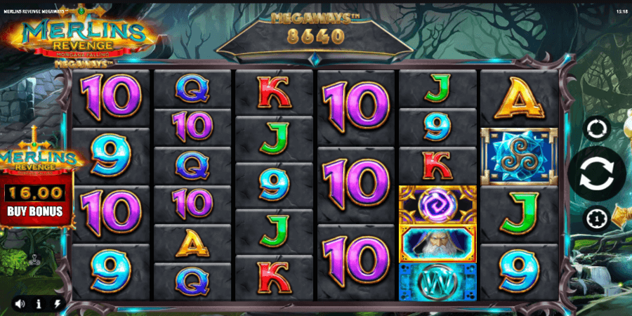 Merlins Revenge Megaways jeu