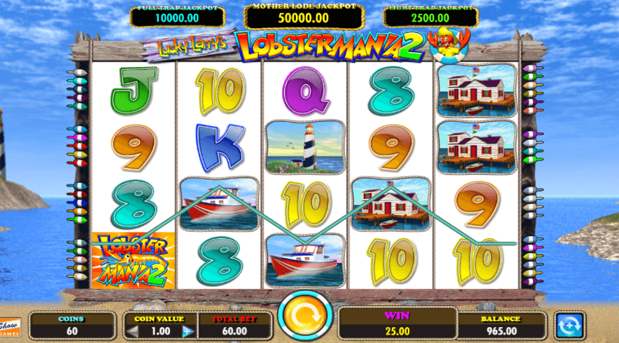 Lucky Larry's Lobstermania 2 jeu