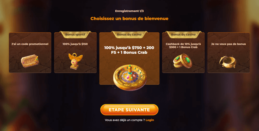 AmunRa Casino Inscription