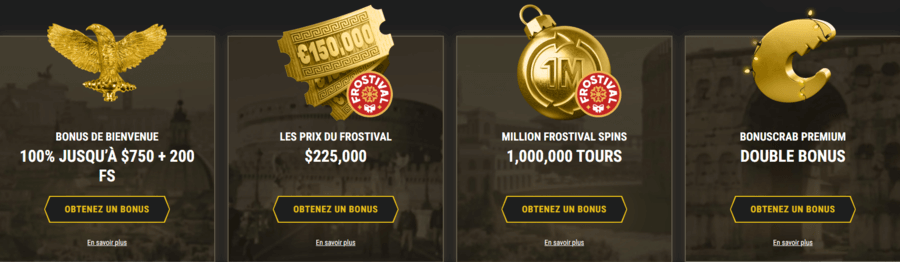 Bonus et Promotions Casinoly Bonus et Promotions