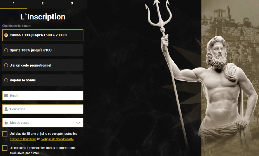 Inscription Casinoly Inscription