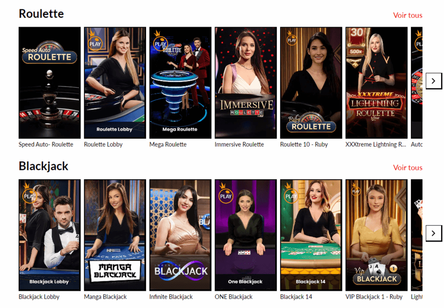 Live Casino Manga Live Casino