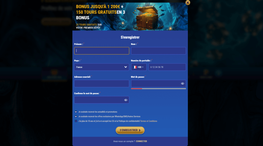 Inscription Atlantis Slots Casino Inscription