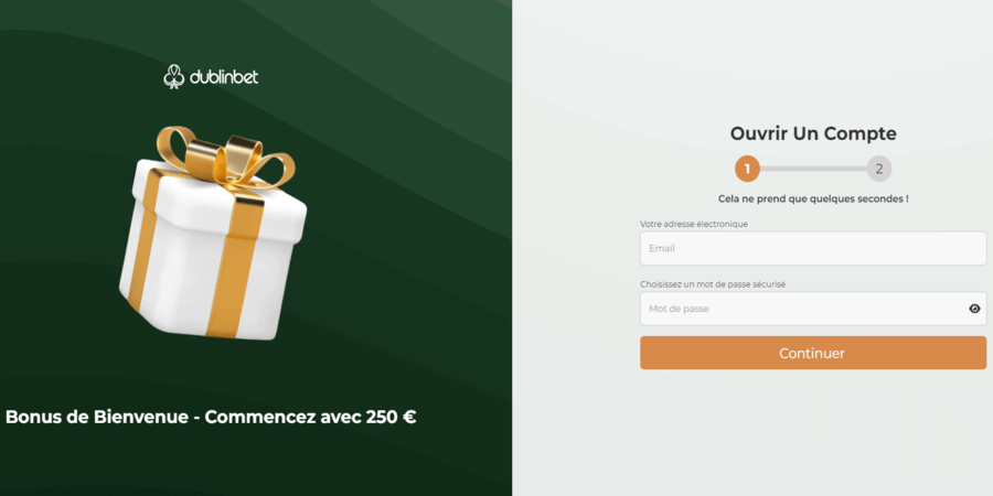 Inscription Dublinbet Casino Inscription