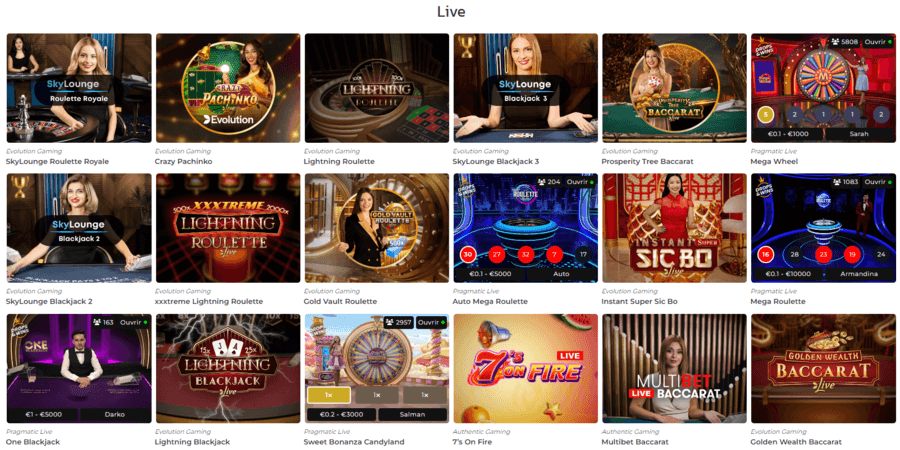 Live Casino Lucky31 Live Casino