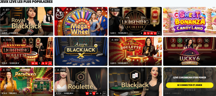 Live Casino Betzino Live Casino