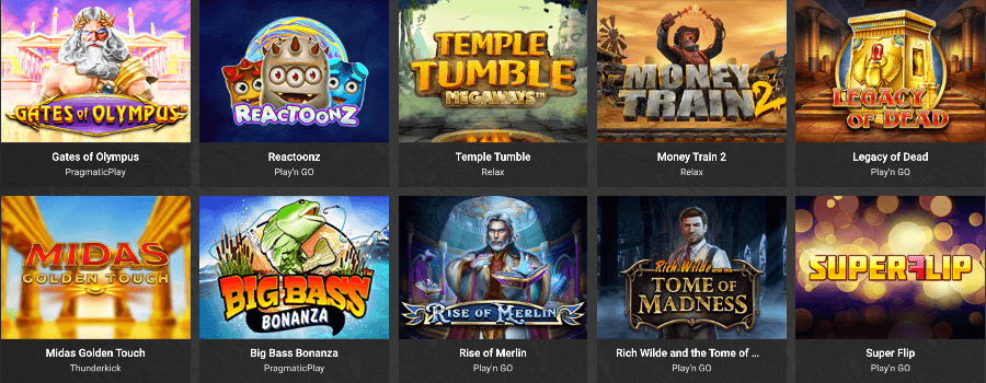 Machines a sous Woopwin Casino Machines a sous