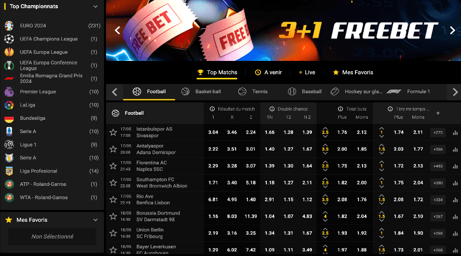 Paris Sportifs Freshbet Paris Sportifs