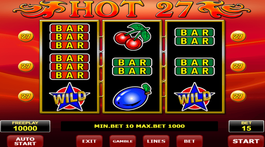 Hot 27 Jeu
