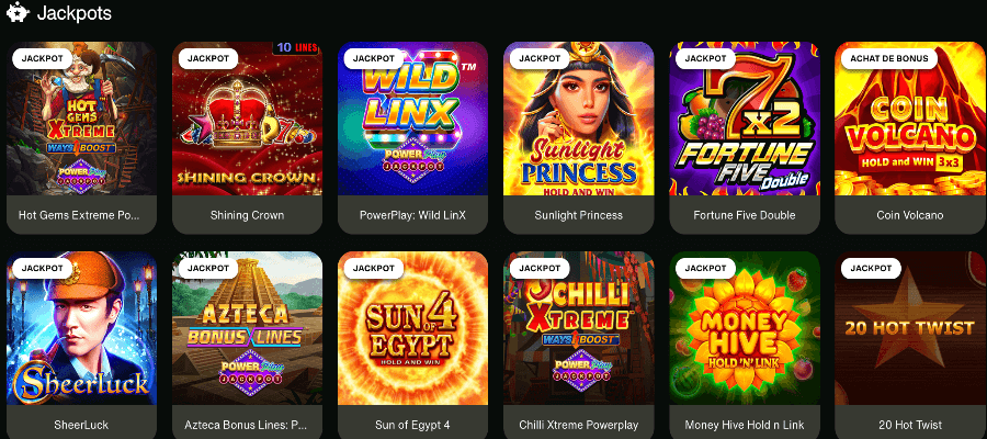 Jackpot Jeux Cashwin Casino Jackpot Jeux