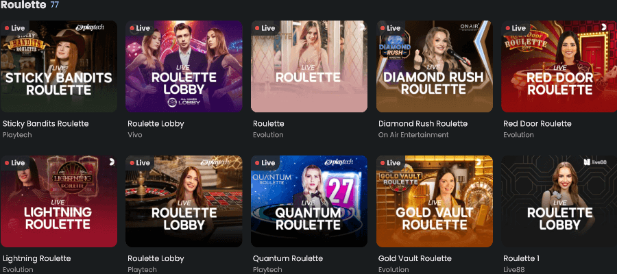 Roulette Cloudbet Casino Roulette