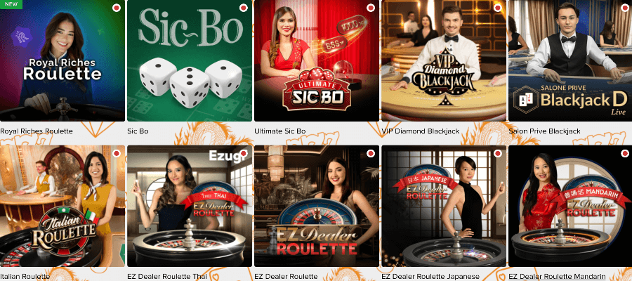 Live Casino Lord Of The Spins Live Casino