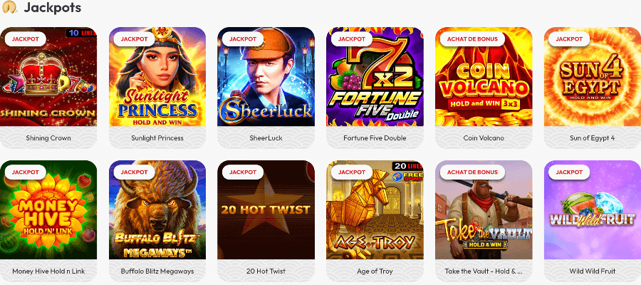 Jackpot Jeux Sushi Casino Jackpot Jeux