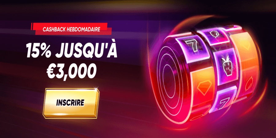 Cashback Hebdomadaire QuickWin Casino Cashback Hebdomadaire