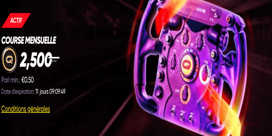 Course Mensuelle QuickWin Casino Course Mensuelle