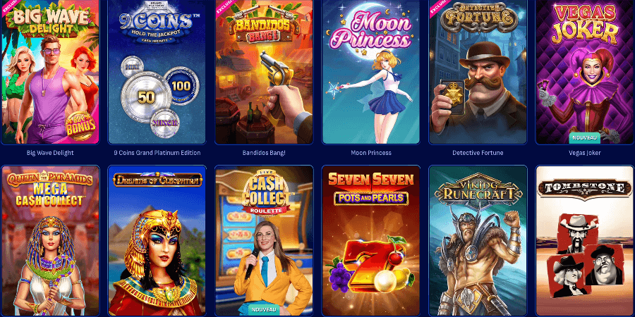 Wonaco Casino Machines a sous