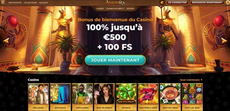 AmunRa Casino France