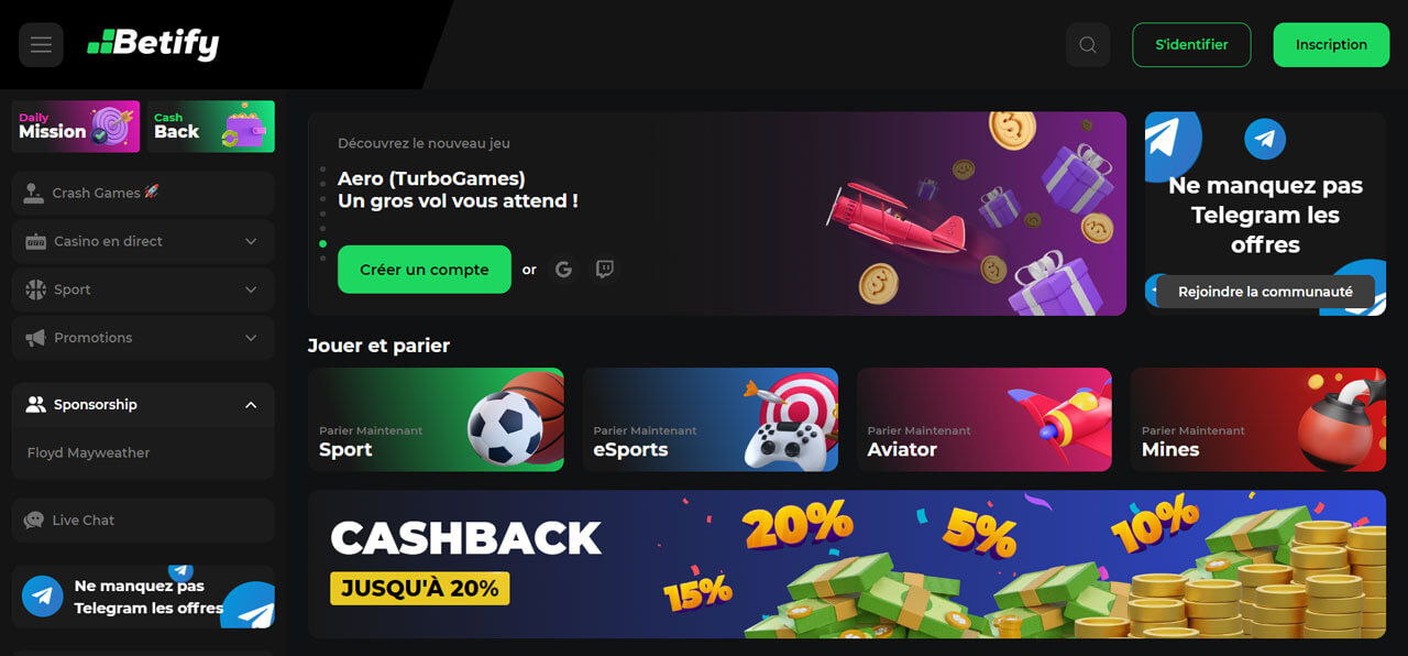 Betify Casino France
