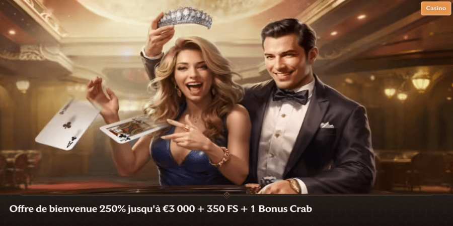 Bonus de Bienvenue CrownPlay Casino Bonus de Bienvenue
