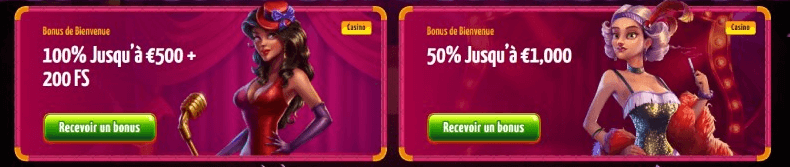 Joker8 Casino Bonus de bienvenue
