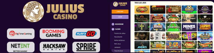 Logiciels de jeux Julius Casino logiciels de jeux