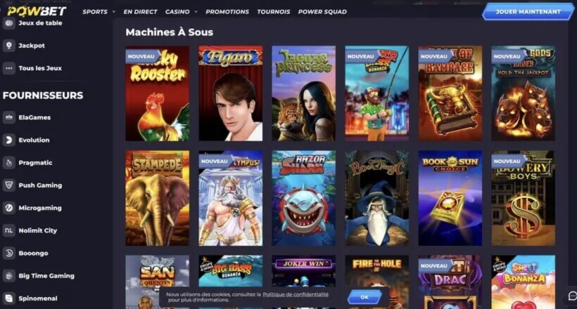 Powbet Casino Powbet Casino France