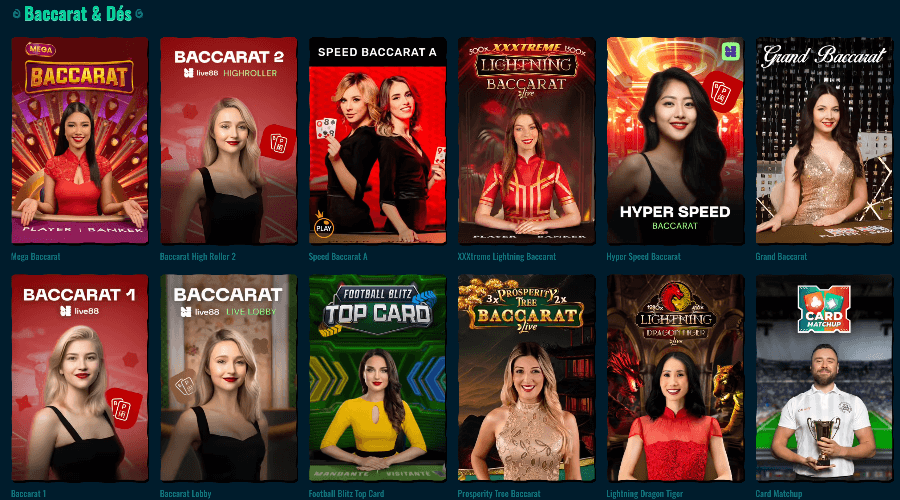 Baccarat Spinanga Casino Baccarat