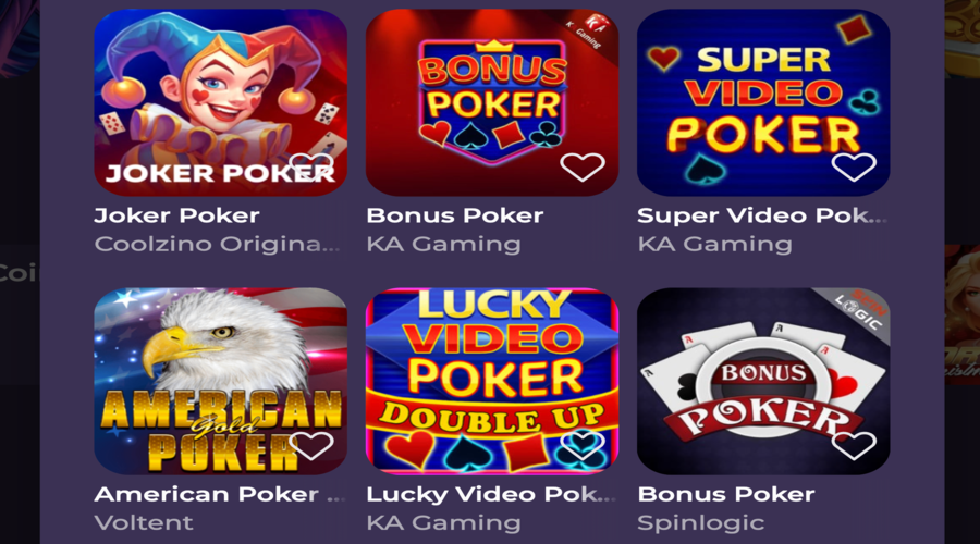 Poker Coolzino Casino Poker