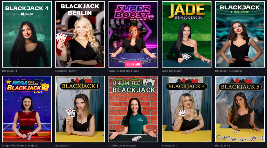 Lunubet Casino Blackjack