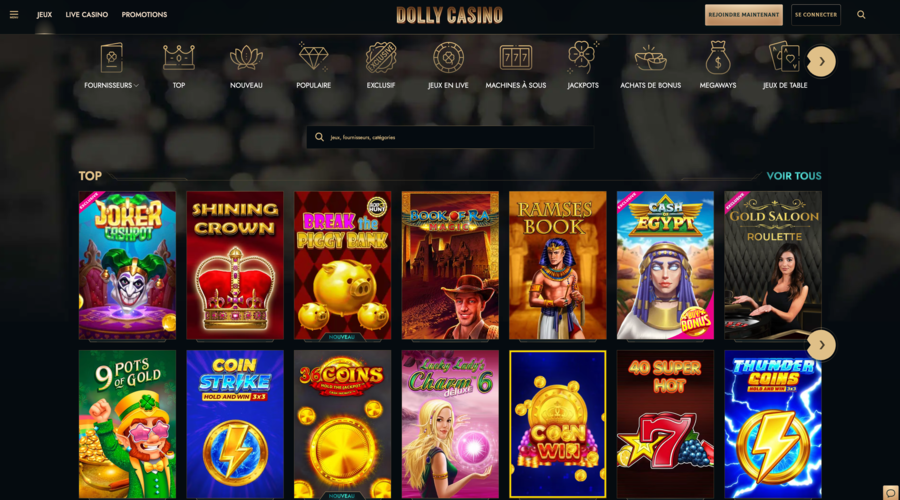 Jeux Dolly Casino Jeux