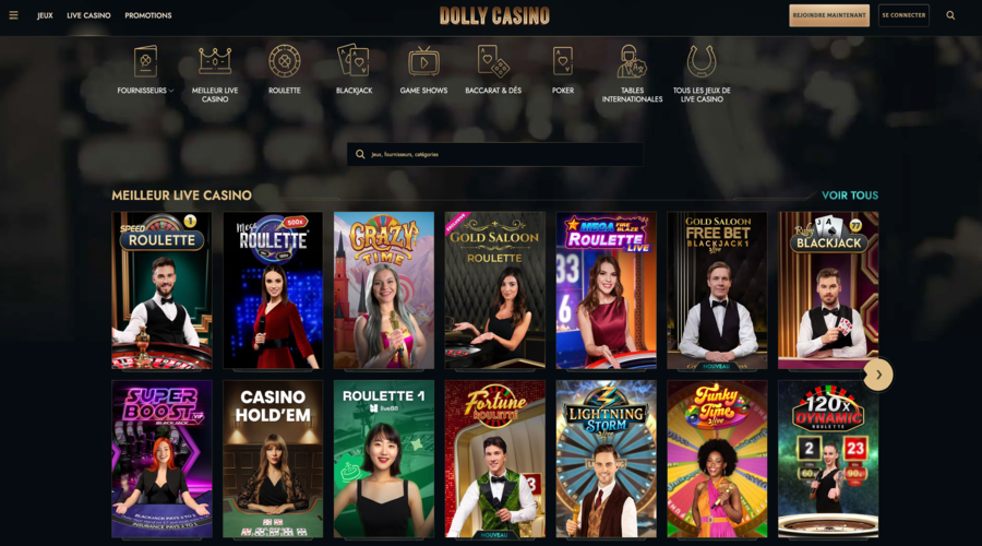 Casino en Direct Dolly Casino en Direct