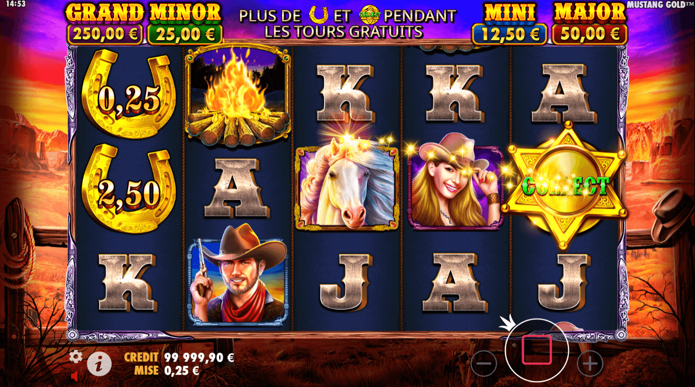 Mustang Gold Bonus